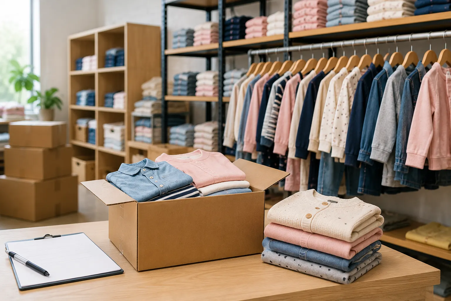 Come vendere uno stock di abbigliamento bambino in modo rapido
