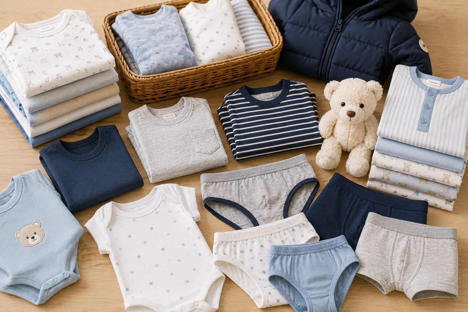 Intimo e pigiami neonato in stock